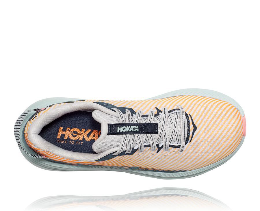 Tenis Hoka One One Feminino Pretas/Bege - Rincon 2 - 915-NWRJUG